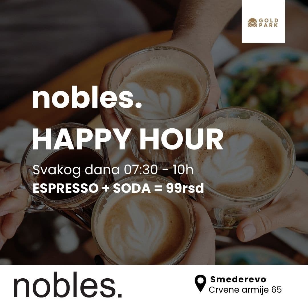Nobles Happy Hour